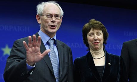 
Herman Van Rompuy and Lady Ashton to lead EU
Herman Van Rompuy and Lady Ashton chosen to lead EU