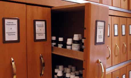 Homeopathy: Pharmacy at the Royal London Homeopathic Hospital