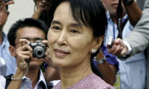 Burmese opposition leader Aung San Suu Kyi 