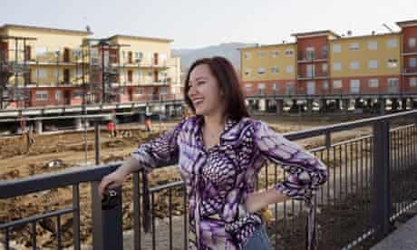 Francesca Luzi lost her job and flat in the earthquake that struck L'Aquila in April