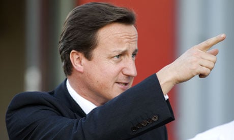 David Cameron, the Conservative leader.
