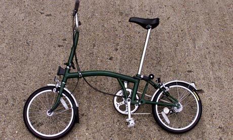 brompton folding bicycle