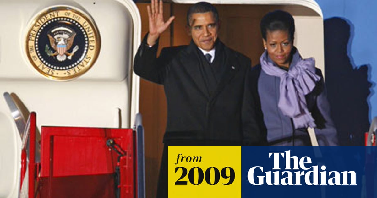 Humble Obama Accepts Nobel Prize Us News The Guardian