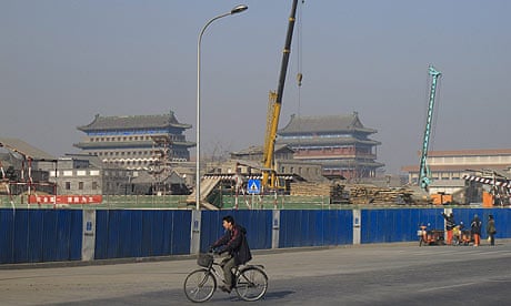 The Qianmen area in Beijing