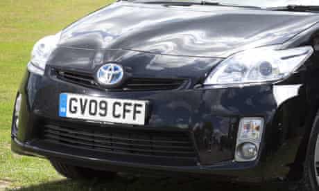 Toyota Prius close-up