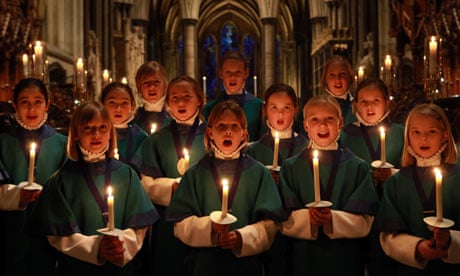 Choristers Prepare For Christmas At Salisbury Cathedral