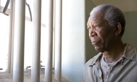 Morgan Freeman as Nelson Mandela in Invictus