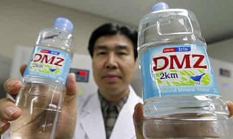 Korean Cool Water From A War Zone North Korea The Guardian