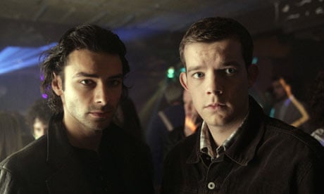 Aidan Turner and Russell Tovey in Being Human.