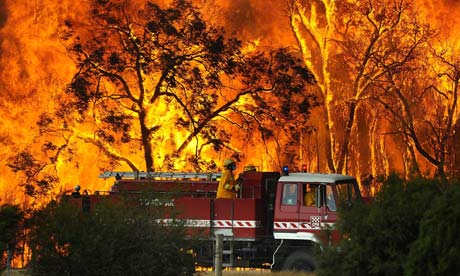 Australia wildfires burn out of control