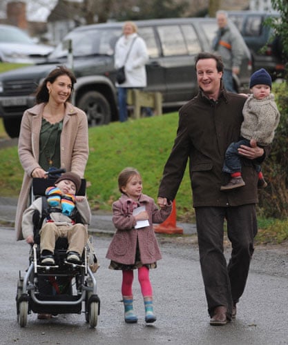 David Cameron and his family | Politics | The Guardian