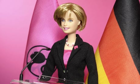 Angela Merkel Barbie doll