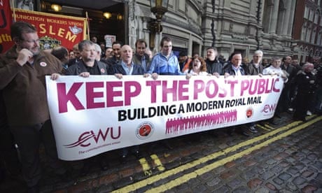 Royal Mail Protest