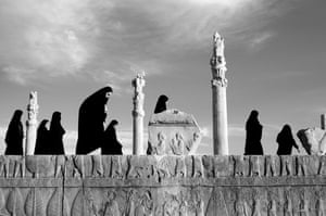 Sony photography : Iranian tourists visitng Persepolis in Iran