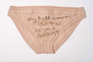 Celebrity underwear: Alison Goldfrapp