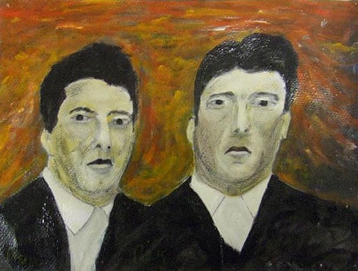 Kray Twins Paintings Sell For Over 12 000 At Auction Art And