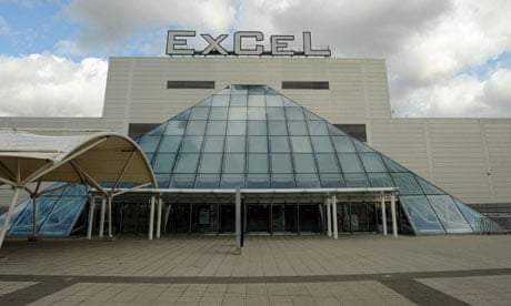 The Excel Centre in London's docklands