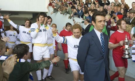 Michael Sheen stars at Brian Clough walks out his Leeds side in The Damned United