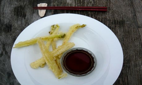 Sea Kale tempura