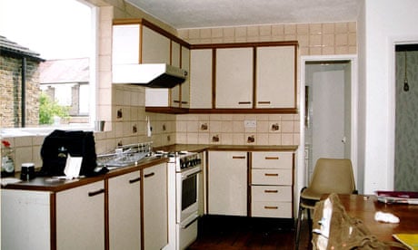 The 'frightening' kitchen in Tom Lipinski's Ealing flat
