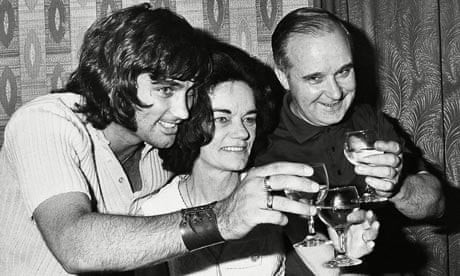 George Best with his parents Ann and Dickie Best