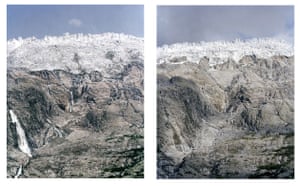 Glaciers under treat: Climate Change in the Alps 