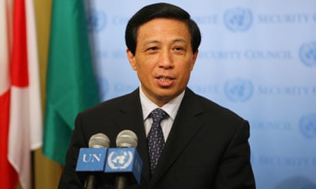 Zhang Yesui, China's ambassador to the United Nations