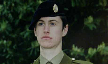 Private Geoff Gray, found dead at DEeepcut barracks.