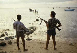 Tamil Tigers surrender: Tamil Guerillas in Sri Lanka 1986