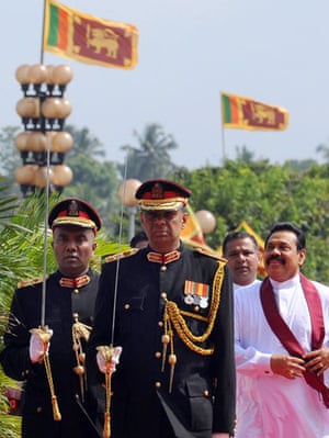 sri lanka : Sri Lankan President Mahinda Rajapakse