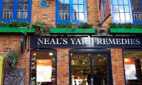 Neals Yard Remedies in Covent Garden