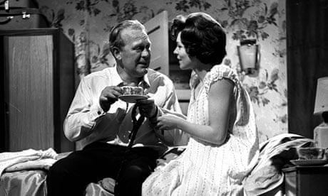Joss Ackland and Pauline Yates in Armchair Theatre