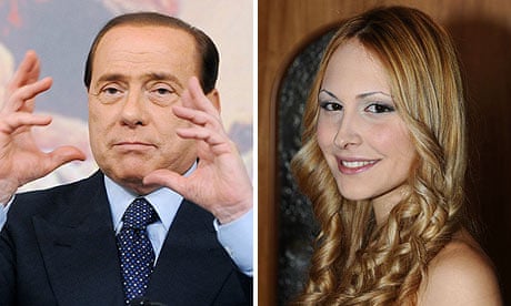 Silvio Berlusconi and Noemi Letizia
