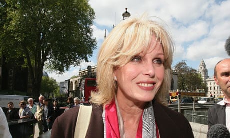 Joanna Lumley arrives at the Houses of Parliament to discuss Gurkhas' rights with Gordon Brown. 