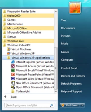 Microsoft S Windows 7 How Does It Look Technology The Guardian