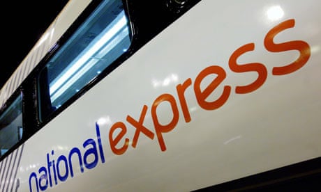 A National Express train 