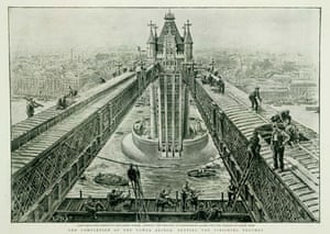 Historic newspapers: The completion of Tower Bridge in 1894 from The Graphic