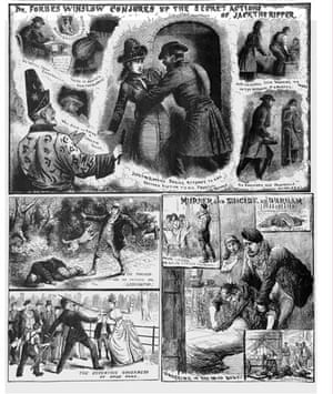 Historic newspapers: Forbes Winslow conjures up the secret actions of Jack the Ripper 