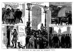 Historic newspapers: Stoppage of Glasgow Bank, from The Graphic, 1878