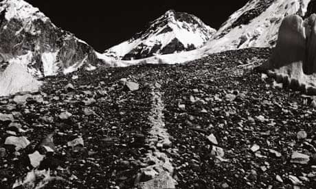 A Line in the Himalayas by Richard Long