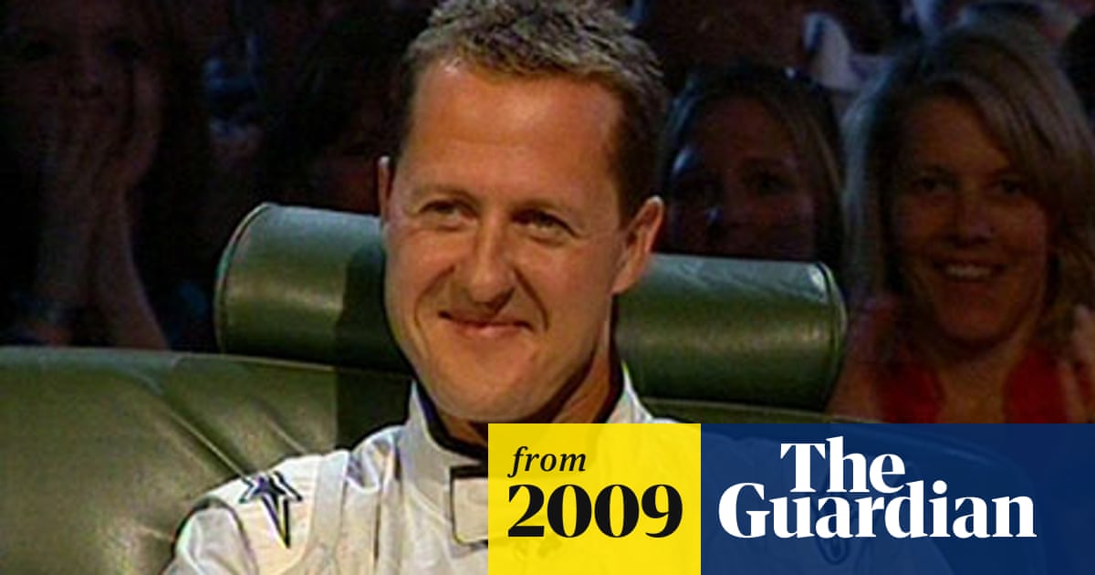 Michael Schumacher Revealed As Top Gear S Mystery Driver The Stig Top Gear The Guardian