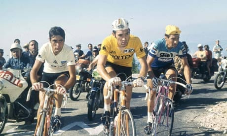 The tour de France scales mont verdoux 13 July 1972