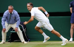 friday wimbledon: Roger Federer