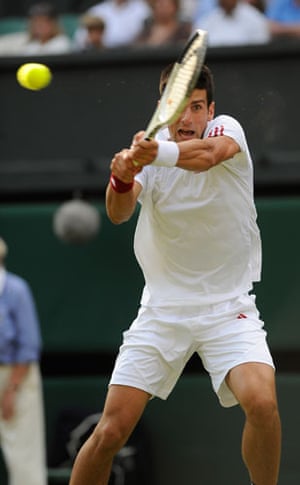 friday wimbledon: Novak Djokovic