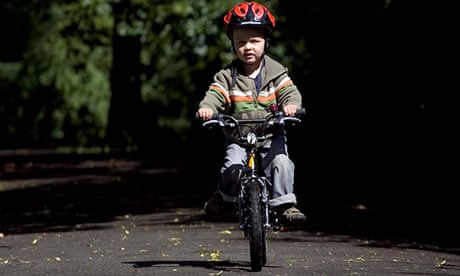 Bike blog: James Sturcke teaching his son to ride 