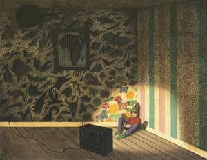 Anthony Browne: Gorilla, illustration by Anthony Browne