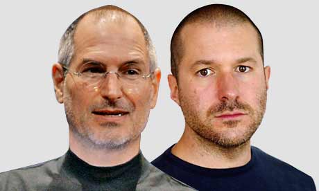 Steve Jobs and Jonathan Ives for Media 100 2009