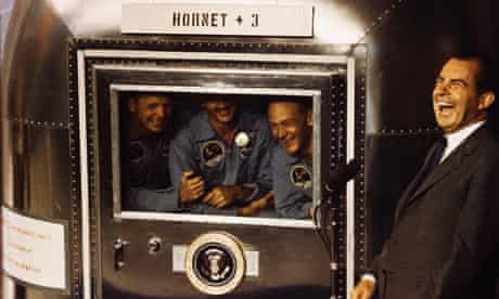 Richard Nixon and Apollo 11 astronauts