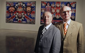 Gilbert and George: The artists have tackled themes such as sex and religion in their works