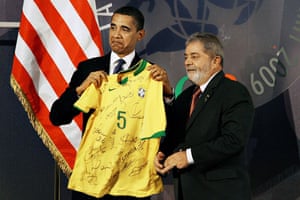G8 gallery: Obama and Lula